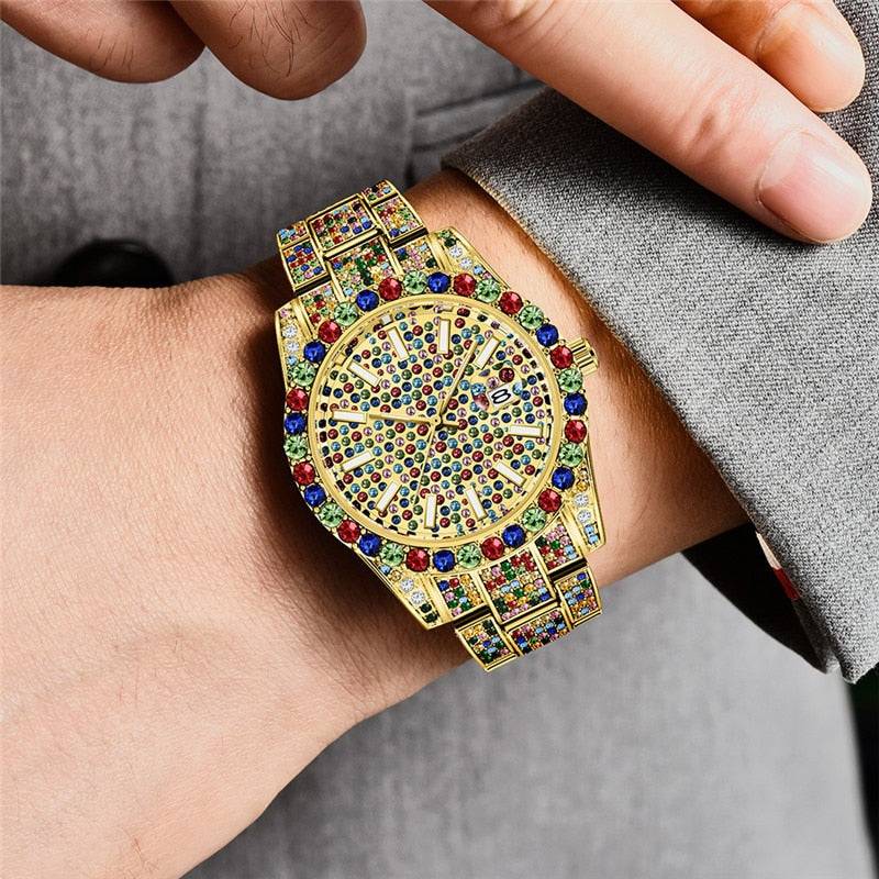 Men's Luxury Diamond Watch
