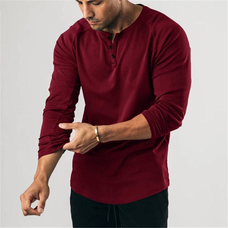 Men's fashion streetwear with cotton gym long sleeve shirt, oversized zip hoodie, and big watches6