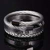 3Pcs luxury stainless steel bracelet set5