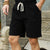 Casual Men's Linen Shorts in neutral colors0