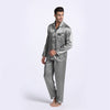 Men&#39;s Stain Silk Pajama Set
