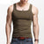 Men's fashion assortment including clothing, jackets, suits, shorts, shoes, big watches, oversized zip hoodies, and streetwear with a focus on Men's Muscle-Fit Bodybuilding Tank Top for gym and fitness wear11