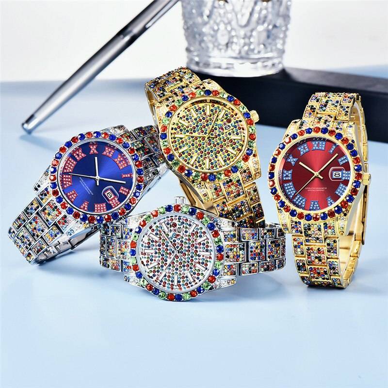 Men's Luxury Diamond Watch