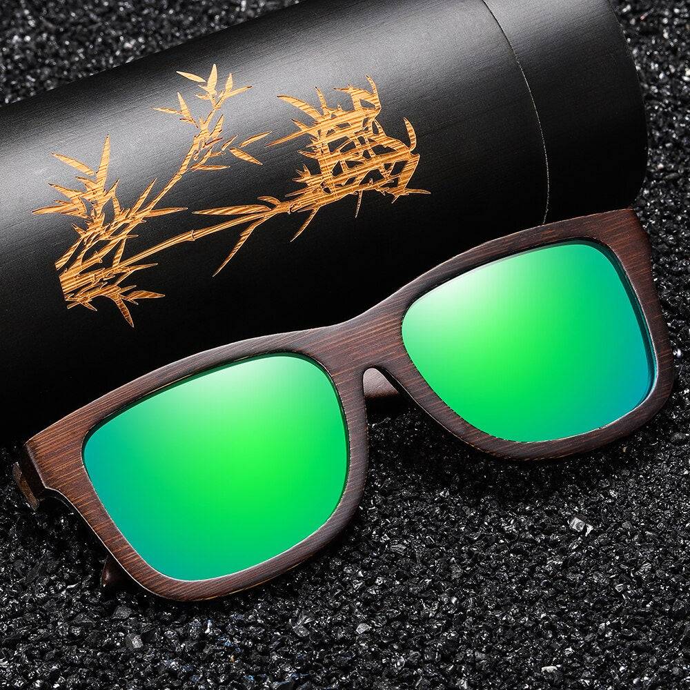 Bamboo Wooden Polarized Sunglasses4