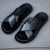 Men's Leather Crossover Sandals
