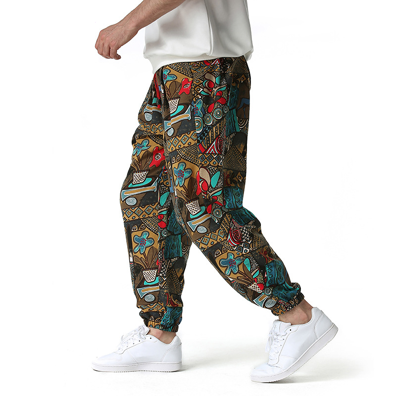 Hippie Casual Streetwear Sweatpants