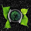 Men&#39;s Leaf Vein Design Watch