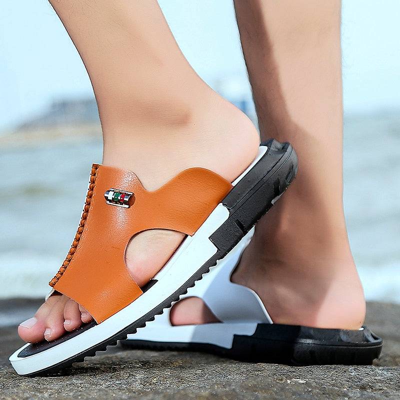Men's Fashion Leather Sandals