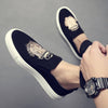 Luxury Embroidery Slip-On Shoes
