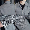 Casual Slim Fit Plaid Jacket for stylish everyday wear1