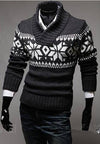 Slim O-Neck Pullover Sweater
