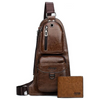Men&#39;s Leather Crossbody Bag