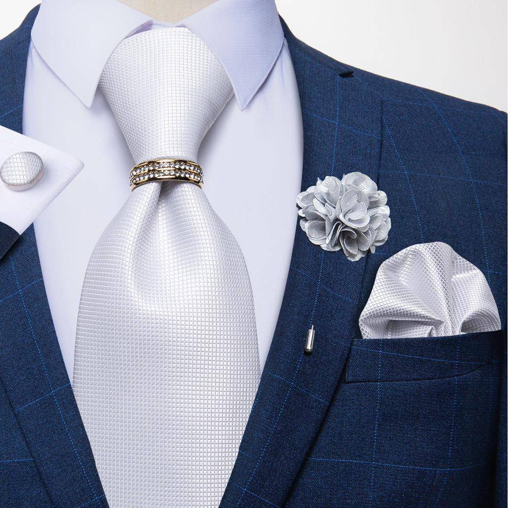 Men's Formal Silk Neck Tie Set