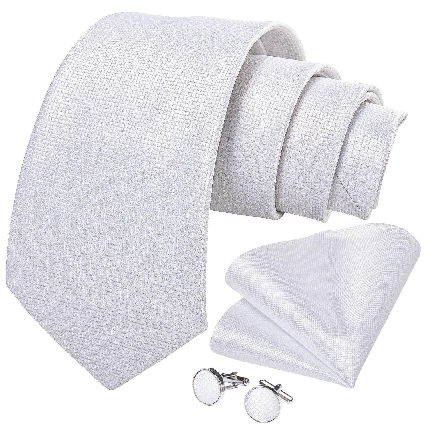 Men's Formal Silk Neck Tie Set