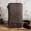 Men&#39;s Sling Leather Wallet Bag