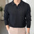 Men's Knitted Polo Shirt
