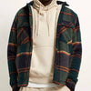Men&#39;s Fleece Warm Plaid Jacket