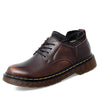 Genuine Leather Men&#39;s Oxford Shoes