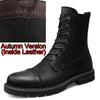 Waterproof Leather/Fluff Men Boots