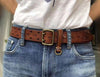 Retro Leather Stylish Buckle Belt
