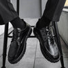 Men&#39;s Leather Casual Anti-Slip Loafers