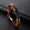 Vintage design leather bracelet in men&#39;s fashion collection including jackets, suits, shorts, shoes, big watches, oversized zip hoodies, and streetwear2