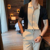 Slim Fit Knitted Polo Shirt
