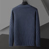 Men&#39;s Striped Knitted Blazer