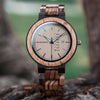 Men&#39;s Wooden Quartz Watch