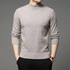 Men&#39;s casual turtleneck sweater with oversized zip hoodie and streetwear fashion1