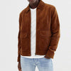 Men&#39;s casual corduroy jacket in streetwear style with oversized zip hoodie0