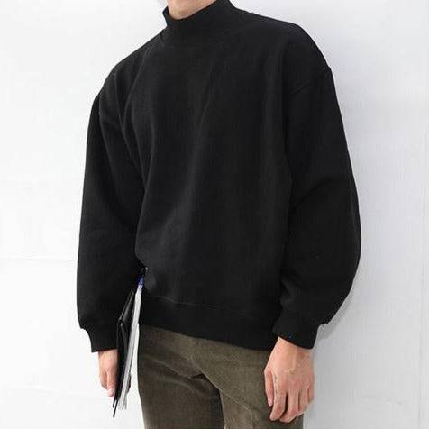 Men's Loose Turtleneck Sweatshirt