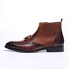 Men&#39;s Leather Ankle Boots