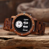 Wooden Men&#39;s Digital Watch