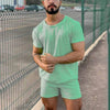 Men&#39;s Streetwear Mesh Shorts Set