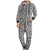 Men's Christmas Print Jumpsuit Pajama