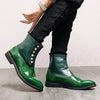 Men&#39;s fashion streetwear with thick-soled ankle boots including jackets, suits, shorts, shoes, oversized watches, and hoodies1