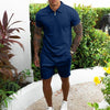 Fitness Polo Short Tracksuit