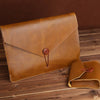 Men&#39;s Natural Leather Laptop Bag