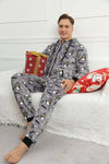 Men&#39;s Christmas Print Jumpsuit Pajama