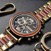 Classic Wooden Chronograph Watch