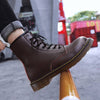 Retro Men&#39;s Leather Boots
