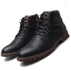 Casual Retro Lace Up Boots