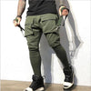 Front-Pockets Solid Cargo Pants
