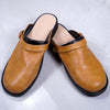Vintage PU Leather Slippers