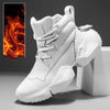 Stylish Men&#39;s Leather Sneakers