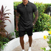 Fitness Polo Short Tracksuit