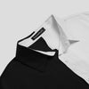 Black &amp; White Patchwork Shirt