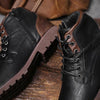 Casual Retro Lace Up Boots