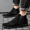 Men&#39;s Suede Pointed Boots
